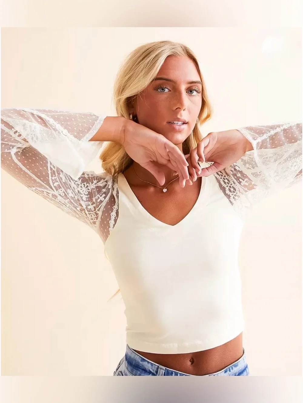 Free People Who’s That Girl Long Sleeve Top